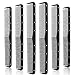 6 Packs Fine Cutting Comb Carbon Hairdressing Comb Heat Resistant Barber Comb for Most Hair Types (6 Packs)