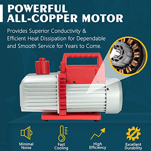 Kozyvacu TA350 Single-Stage Hvac Vacuum Pump thumb #4