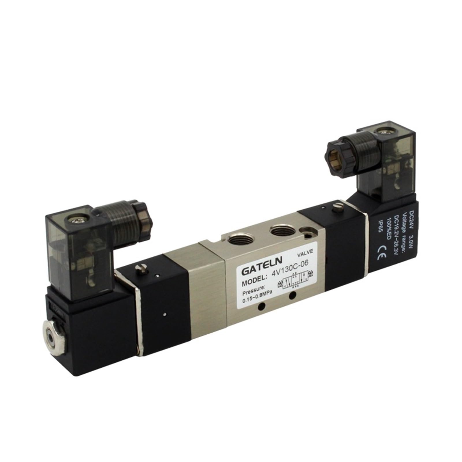 Distributeur pneumatique 4V130C-06 DC12V pour résoudre les pertes de pression
