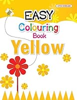 Easy colouring Book yellow 9384376256 Book Cover