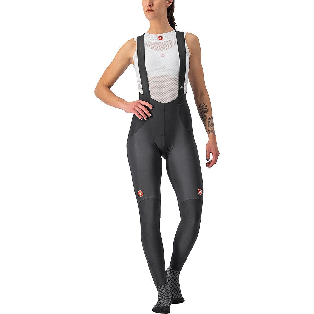 CASTELLI 4520563-010 SORPASSO ROS W BIBT Cycling bib Shorts Women's Black Size L