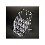 portafolletos Polystyrol A5 vertikal (4 Löcher)
