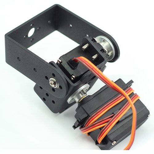 Mallofusa ?2 DOF Pan and Tilt with Mg995 Servos Sensor Mount for Arduino Robot Set Car Plane DIY with Mallofusa Cable Tie by Mallofusa