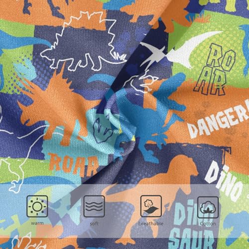 Little Girls' Soft Cotton Underwear Kids Breathable Comfort Bright Dinosaurs Panties Briefs Toddler3