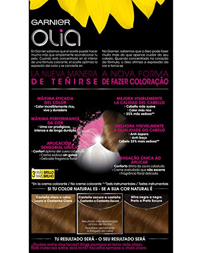 Olia Coloration permanente #5.3 châtain doré coffret - vue 4