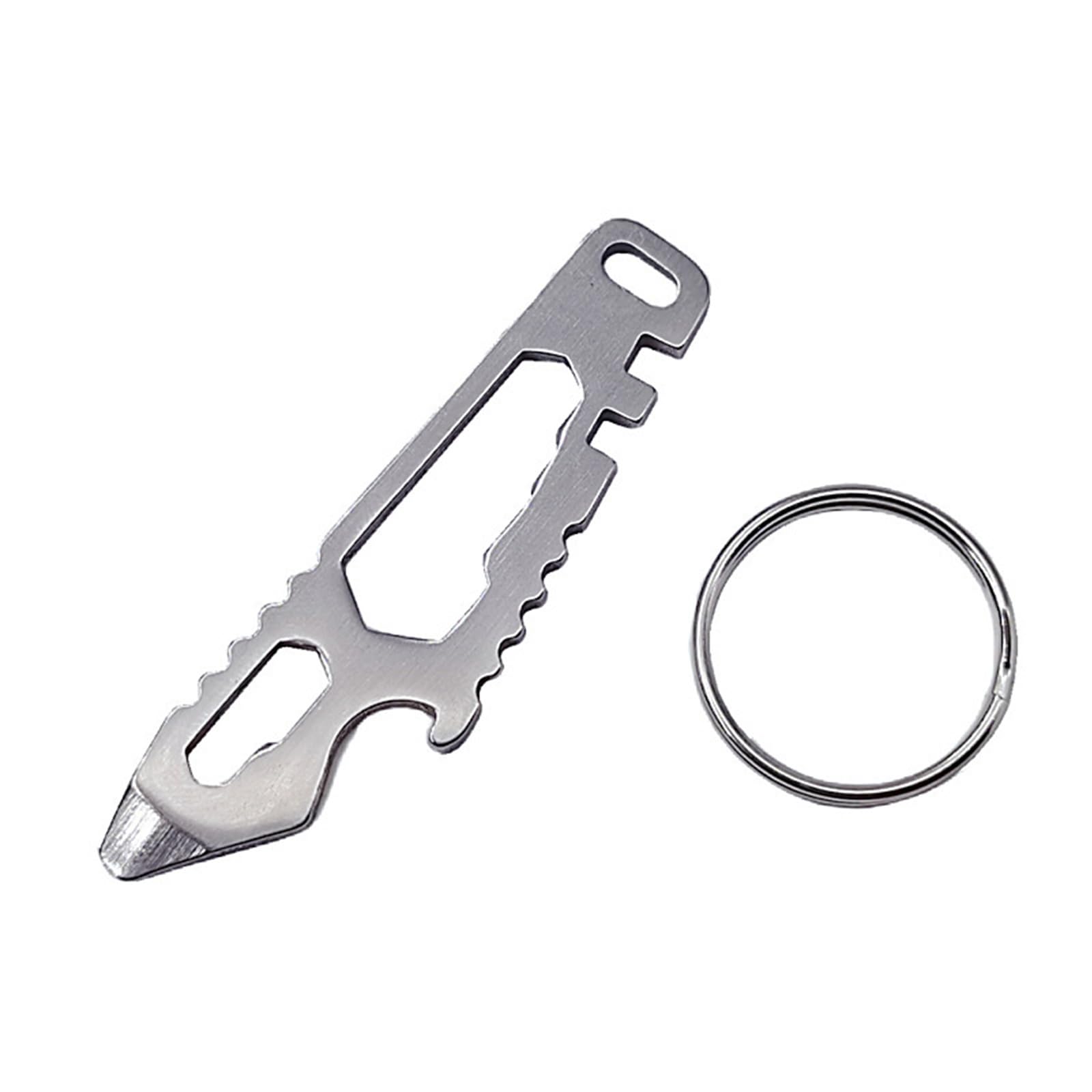 Camping Gear Stainless Steel Wrenches Outdoor Multifunctional Gadget Bottle Openers for Camping