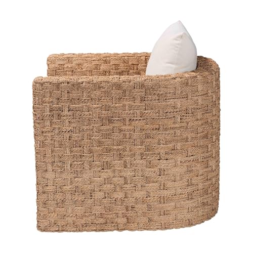Sillón Bohemio Marrón claro seagrass miniatura 5