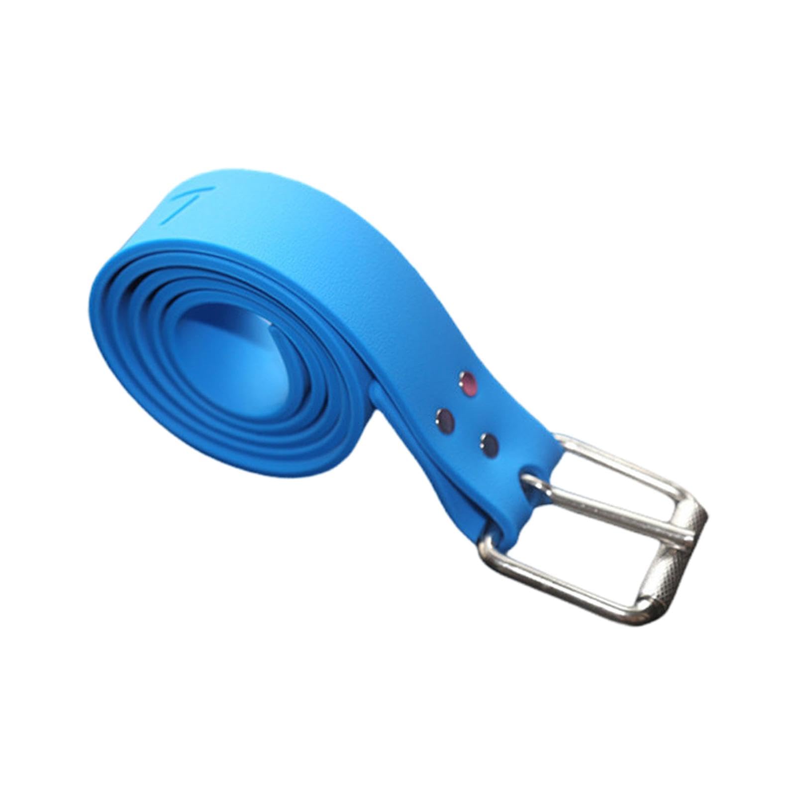 Cintura Subacquea Peso Cintura Zavorra Subacquea Porta Pesi per Immersioni Fibbia in Acciaio Inox Silicone Regolabile per Professionisti