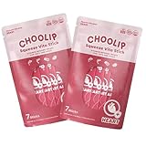 Choolip Squeeze Vita Stick Lickable Cat & Dog Treats – 14 Sticks (2×7 Value Bundle) Heart Support, Creamy Grain-Free Puree with Omega 3, Taurine, L-Carnitine & CoQ10 for Cardiovascular Health & Energy
