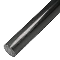 Vista 11 de Othmro 2 barras redondas de plástico PE de 0.787 in de diámetro exterior de 1.0 ft de longitud, varillas de plástico redondas de plástico