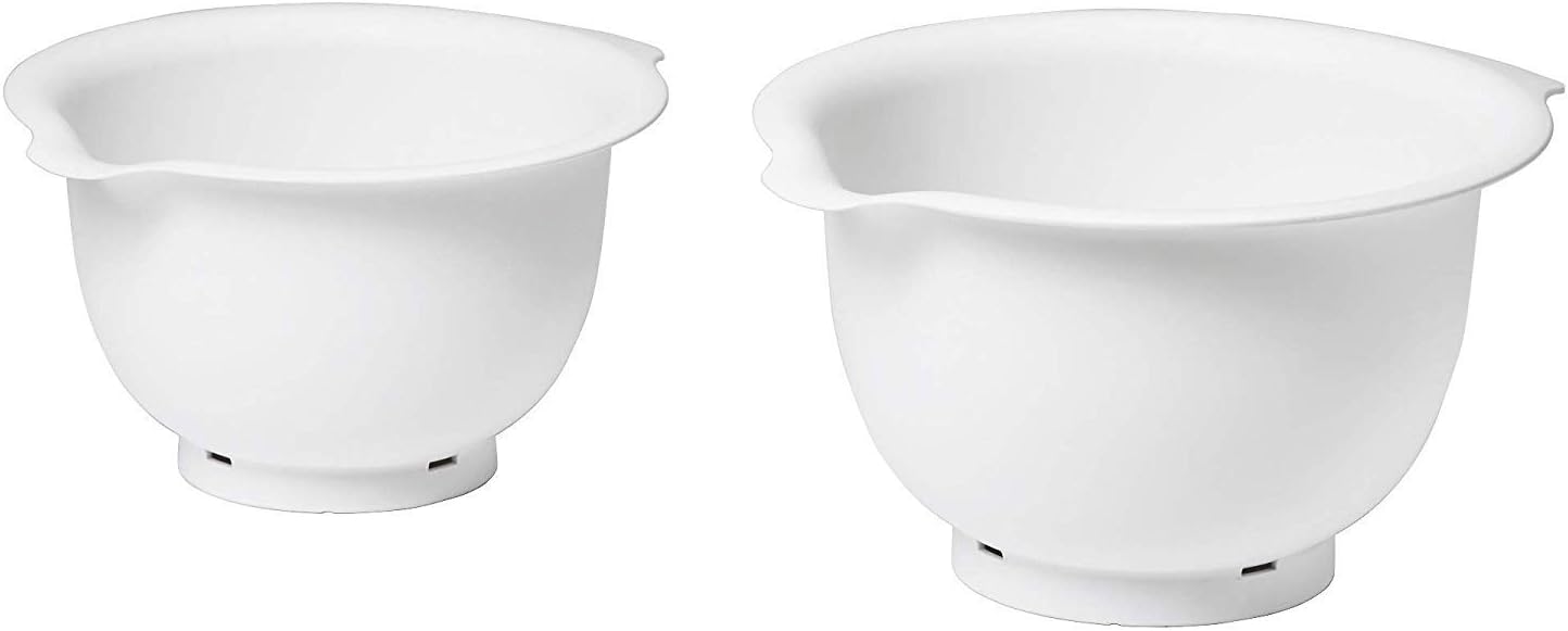 Digital Shoppy IKEA Vispad Mixing Bowl Set of 2 White 504.217.91