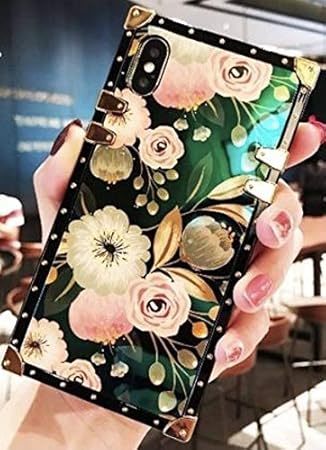 Amazon Co Jp Iphone7 8 Se2ケース 花スクエアケース スクエア型 四角 スマホケース 可愛い カバー ケース おしゃれ 韓国 ファッション オルチャン 韓流 第2世代 Iphone Se ケース Se2 Iphonese2 Iphonese2ケース 新型 新型 Iphonese 新型iphoneseケース Iphonese