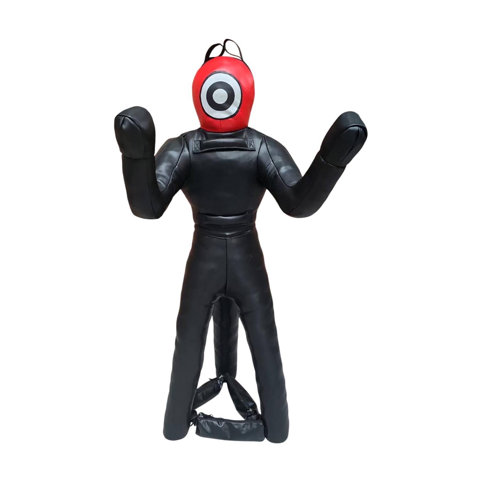 Colaxi Grappling Dummy Punching Dummy Unfilled Multipurpose Adults Practical Training Equipment Punching Bag for MMA Karate Practice, 170cm