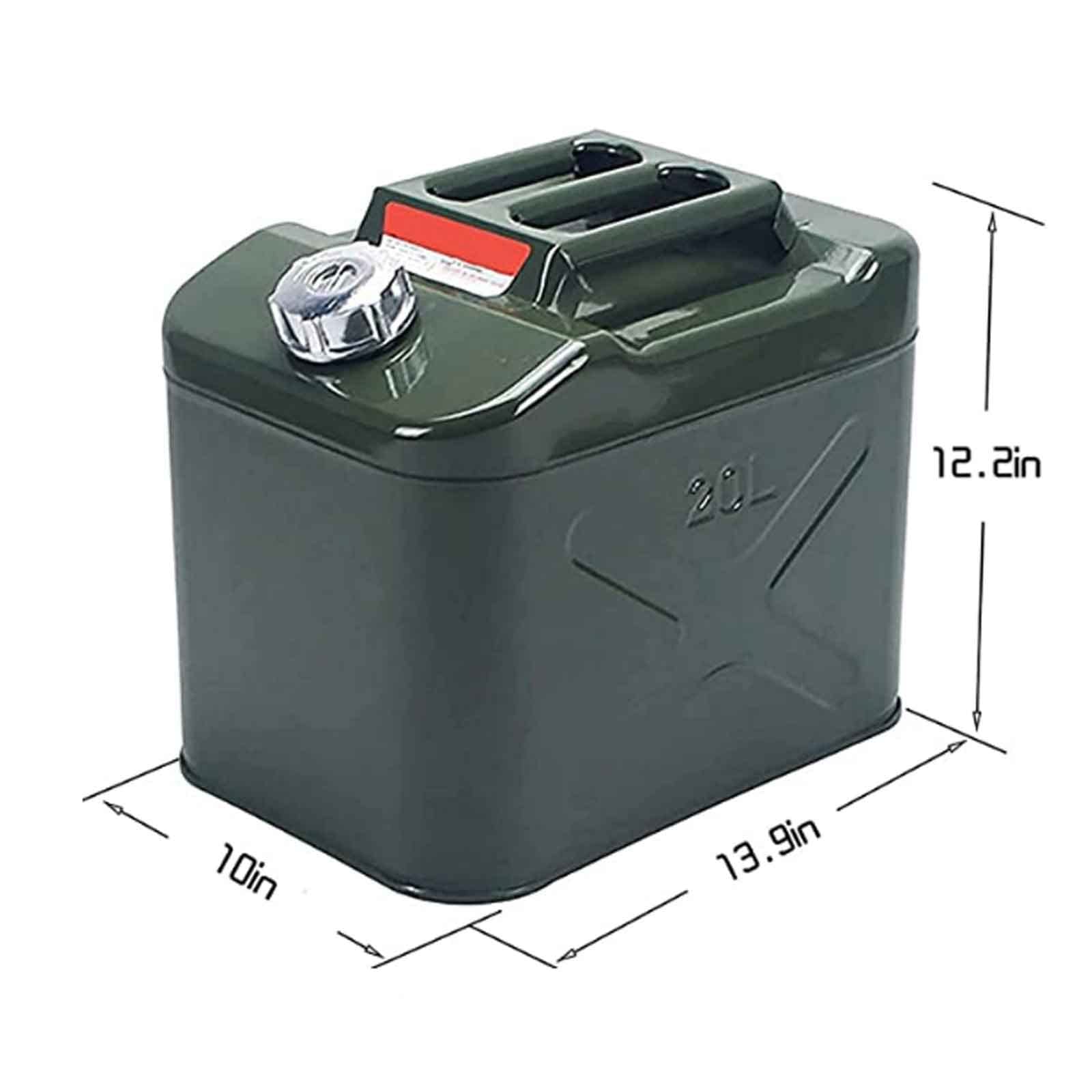 Bidón de gasolina de Metálico Recipientes gasoli El almacenamiento de combustible y aceite puede engrosar el bidón de metal for el almacenamiento de combustible, gasolina, diesel, aceite, contenedor c