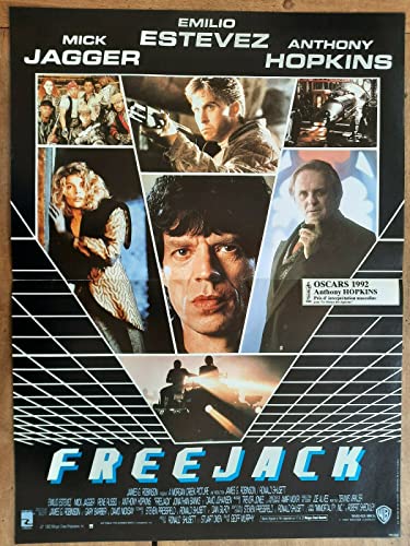 Affiche FREEJACK Geoff MURPHY Mick JAGGER Anthony HOPKINS 40x60cm