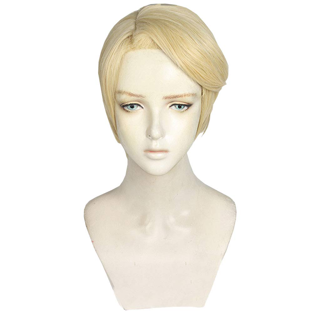 【ジョジョの奇妙な冒険】プロシュート【コスプレ＋ウィッグ】 Amazon.co.jp: コスプレウィッグ ネット付き ジョジョ プロシュート