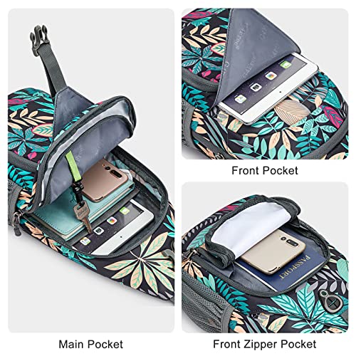 G4Free RFID Sling Backpack Compact and Multifunctional Organization