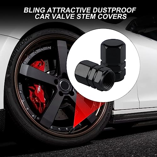 Alpmosn ALPMOSN-QJN-001 Aluminum Tire Stem Valve Caps Wheel Valve Covers Car Dustproof Tire Cap Cover Accessories thumb #5
