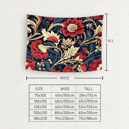 Tapisserie murales fleur 3D pour cacher un mur et deco chambre - 6