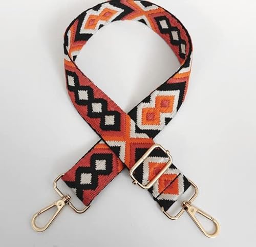 XINGMA Correa Ancha de 3,8 cm para Bolsos, Correa de Hombro para Bolso, Color Decorativo, Ajustable, Colgador de Bolso, Monedero, cinturón, Correas para Bolso, Asas