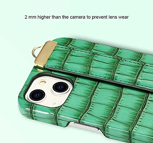 Coque antichoc iPhone 13 Mini crocodile blanc pour éviter les chutes - 3