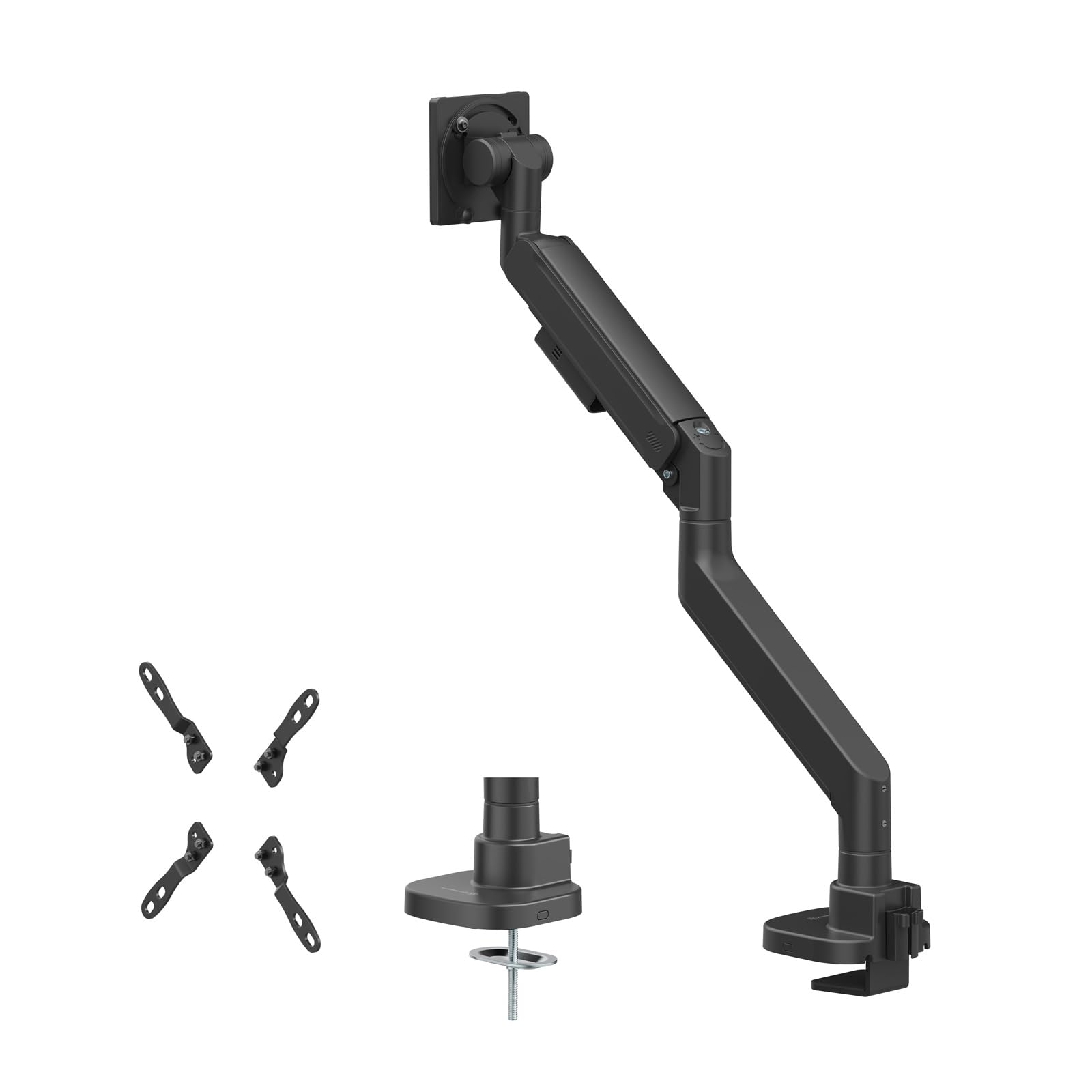 SilverStoneモニターアーム　ARM15ブラック Amazon.com: SilverStone Technology ARM15 Monitor Arm for 17-57