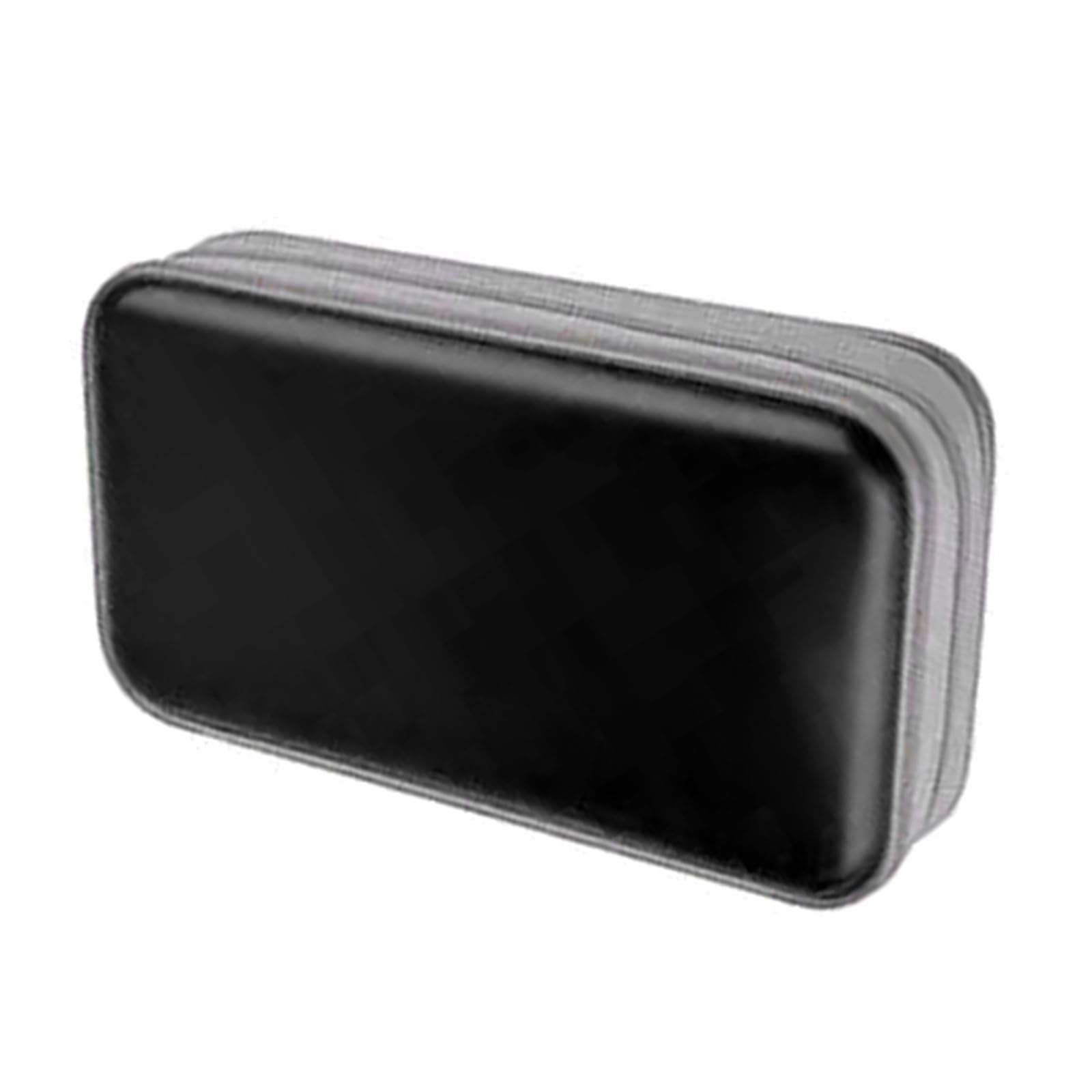 80-slot CD Storage Bag Disc Box Protezioni Antipolvere Custodia Sleeve Storage per uso viaggio CD Disk Bag, Nero , Bellezza di massa
