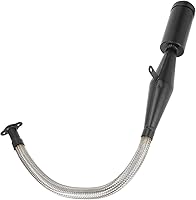 Vista 6 de YOXUFA Silenciador de escape flexible de 2 tiempos + kit ajustador tensor de cadena para 49 cc, 60 cc, 66 cc, 80 cc, 100 cc, bicicleta motorizada