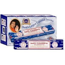 Satya Sai Baba Nag Champa Incense 15g x 12 Boxes