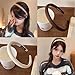 SHANPIN 5Pcs Different Headbands for Women Fashion Solid Head Bands, Fashion Non Slip Hairhoop, headbands for short hair women.