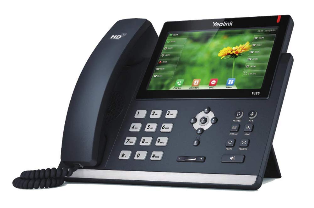 Yealink t48s Ultra-elegant Gigabit IP-Telefon – Schwarz