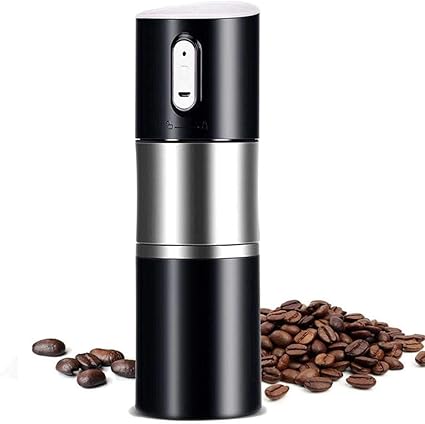 Cafetera portátil, máquina de limpieza de uno mismo Espresso para acampar  con pilas, un modo de botón, compatible con Nespresso Cápsula, Cafetera  para la conducción, viajes, manos libres, Negro : Hogar y