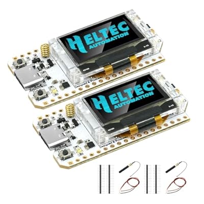 2PCS Lora ESP32 V3 Placa de Desarrollo AYWHP Meshtastic Lora ESP32 Módulo con Pantalla OLED y Antena 863 928MHZ WiFi Bluetooth Módulo IoT Junta Dual Core 240MHz para Arduino | Ya disponible en tu tienda friki favorita! En mundofriki.es!