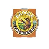 Badger - Sore Joint Rub, Arnica & Black Pepper, Organic Sore Joint Rub, Balm for Sore Joints, Warming Balm, Joint Relief Balm, Warming Joint Rub, Sore Joint Rub, 2 oz
