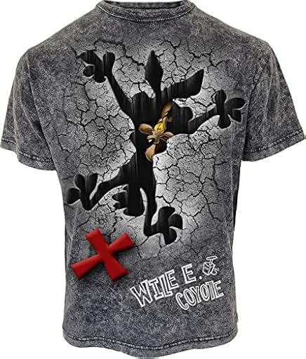 Looney Tunes M148-T-Shirts Camiseta, Black & Grey, L para Hombre | Ya disponible en tu tienda friki favorita! En mundofriki.es! Looney Tunes M148-T-Shirts Camiseta, Black & Grey, L para Hombre | Ya disponible en tu tienda friki favorita! En mundofriki.es!