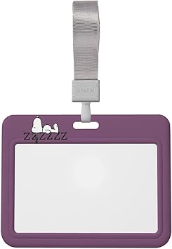 Amazon Aykong スヌーピー Idカードホルダー 横型 ハード パスケース 定期入れ Idカードケース かわいい おしゃれ ネームホルダー ネックストラップ 社員証 名札 レディース キャラクター White Free Size Idカードホルダー