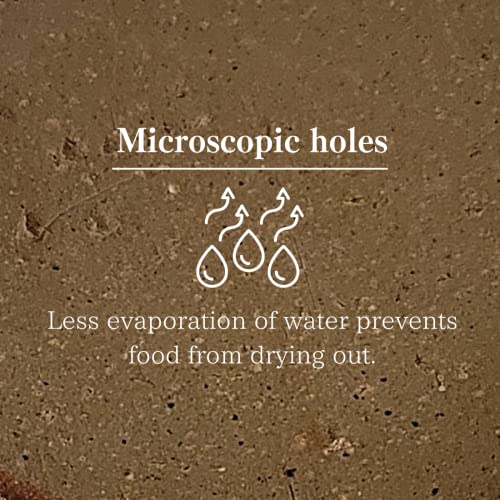 Dinner Plate Handmade Round Plate Japanese Traditional Earthenware Bizen Pottery, (21.16Ounce/600G) #TOP7