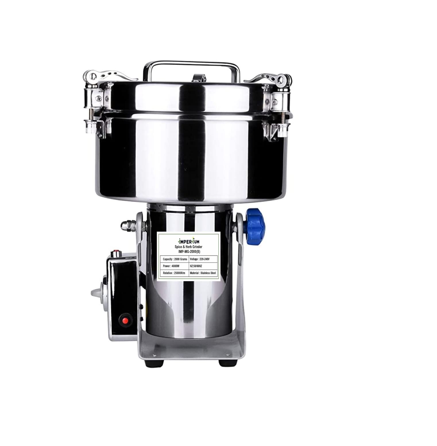 IMPERIUM Masala Grinder - Stainless Steel, 300g -6 IMPERIUM Masala Grinder - Stainless Steel, 300g -6