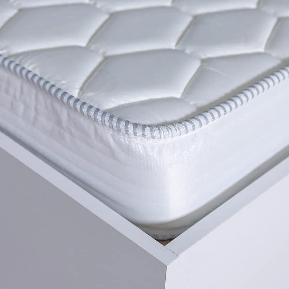Danube Home Atlas Foam Mattress | Firm Feel | Single Mattress | Ortho Medical | Spine Balance for Pressure Relief | 6 months Warranty | Size L 200 x W 120 cm | 14 cm Thickness - White