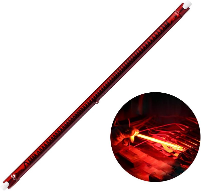 DATOUBOSS Shortwave Infrared Carbon Fiber Tube Heat Bulb for Infrared Paint Curing Lamp Replacement Bulb KC-001 KC-002 Halogen Tube 110V
