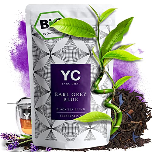 Schwarztee Chai Tee Lose Bio Schwarzer Tee "Earl Grey Blue" 250gr. von Yang Chai Cover
