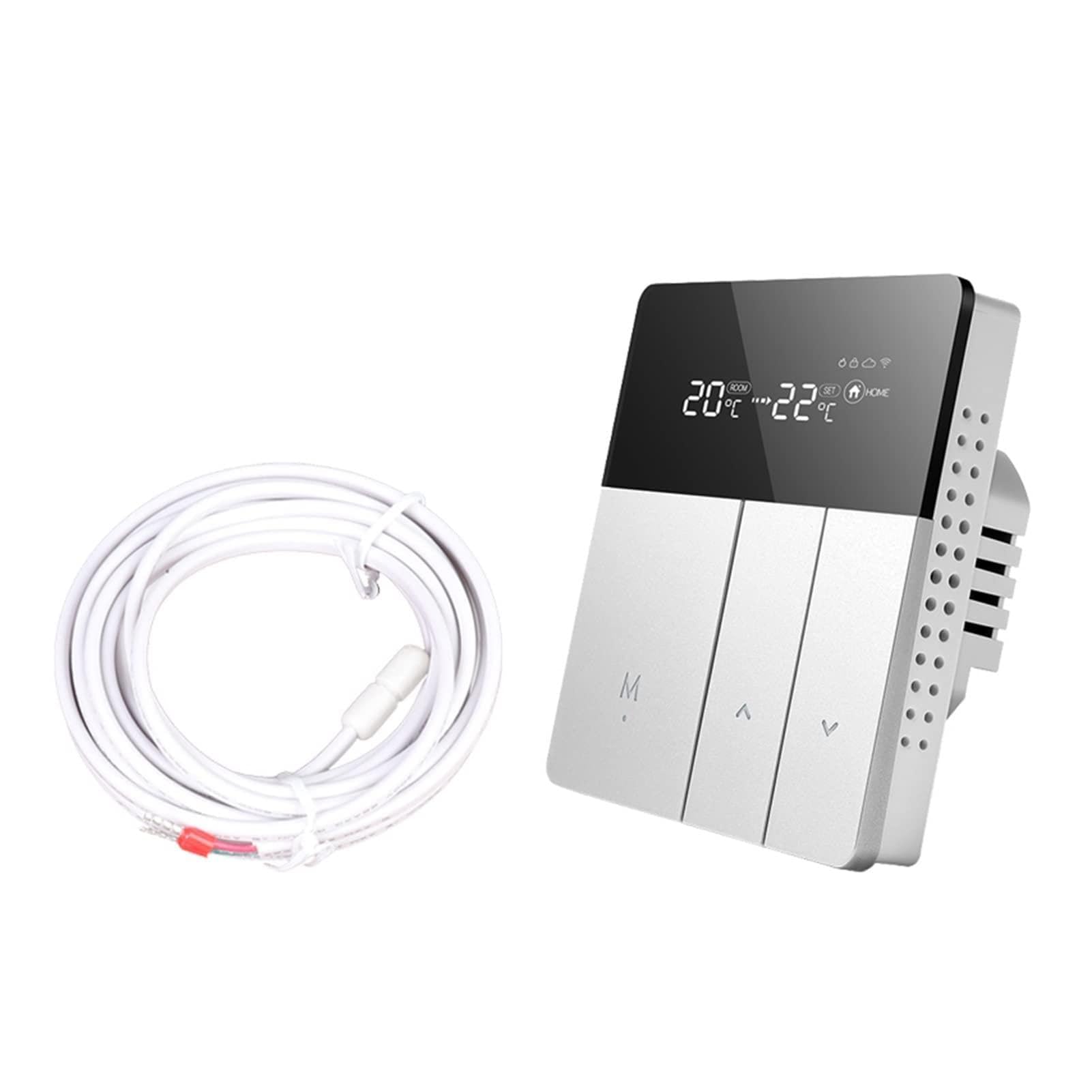 Thermostat Smart WiFi avec capteur pour programmation chauffage gaz et eau
