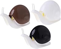 Vista 6 de Dispensador de Jabón con Forma de Lindo Caracol para Cocina, Baño, etc. (120ML) (Marrón)