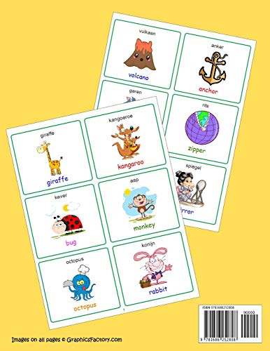 English Dutch Educational 240 First Words Activity Colors Book for Toddlers (40 All Color Pages): New childrens learning cards for preschool ... (Toddler All Colors Paperback Book) image 4