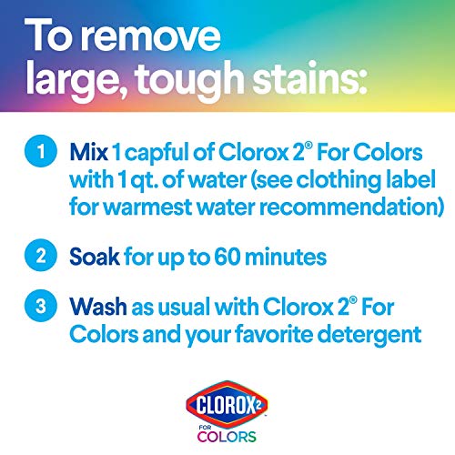 Clorox 2 Laundry Stain Remover And Color Booster, Clean Linen Scent, 66 Fluid Ounces #TOP5
