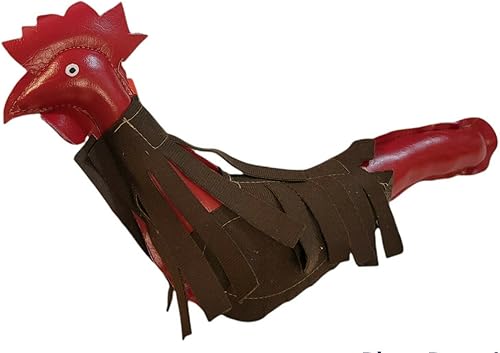 Miniatura 2 de Maniquí de Cuero Sintético Hecho a Mano para Gallos