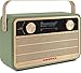 Produktbild Nordmende Transita 120 IR tragbares Internetradio (DAB+ Radio, UKW, WLAN, 24 Stunden Akku, Wecker, Sleeptimer, Kopfhöreranschluss, 5 Watt Mono-Lautsprecher) grün