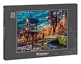 Gelegte Größe des 200-Teile-Puzzles: 48 x 36 cm