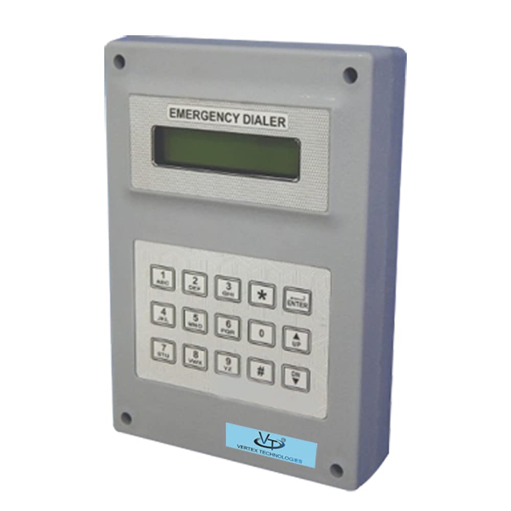 VT Make Emergency Speech Dialer (Redline) Speech dialer Facility with 45 Telephone nos.30 sec. Duration time of Voice Massage