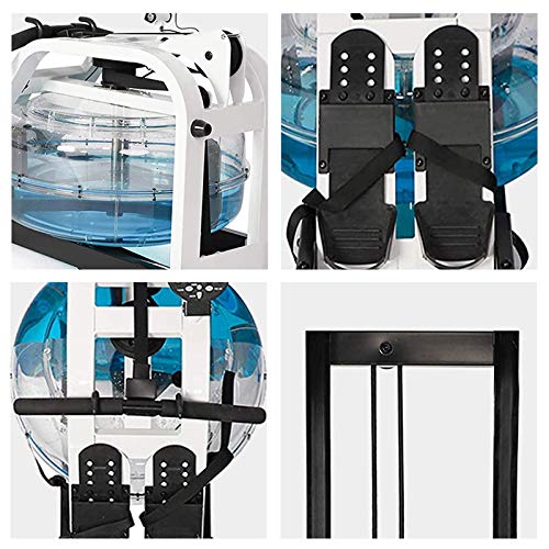 Image of Home Water Resistance Rowing Machine Home Use,Simulate Underwater Sound Indoor Rower,Foldable Rowing Machine,with LCD Display,Display Time,Speed,Distance,Calories,Etc
